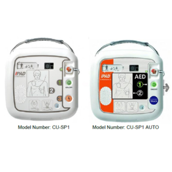 Sicherheitshinweis CU Medical I-PAD SP1 und SP1 AUTO