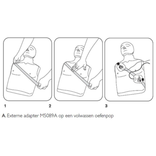 Laerdal Externer Manikinadapter für Philips Trainer (5) - 136