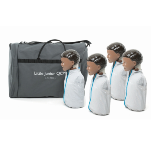Laerdal Little Junior QCPR 4-pack, dunkelhäutig - 1806