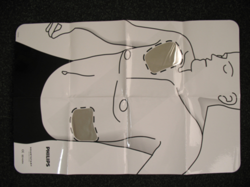 Philips Heartstart HS1 Trainings Elektrodenkassette Erwachsene - 8236