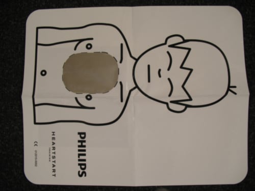Philips Heartstart HS1 Trainings Elektrodenkassette für Kinder - 3943