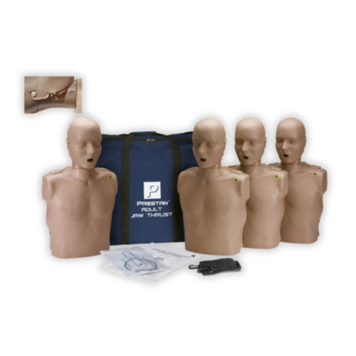 Prestan Esmarch-Handgriff Torso 4er Pack (dunkelhäutig) 