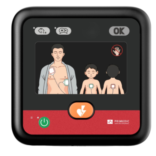 Primedic Heartsave myPAD Display Connected AED Halbautomat 