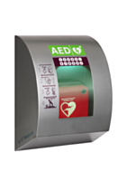 SixCase 	SC1340 AED Außenkasten mit Pin-Code (Grau) 