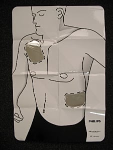 Philips AED-Trainingsposter