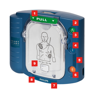 Philips Hearstart HS1 defibrillator Philips HS1